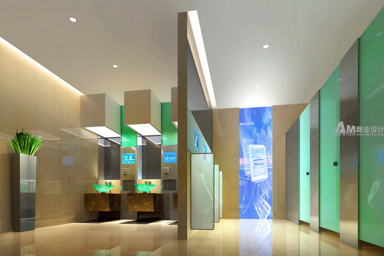 AM|Tianyicheng Shopping Mall Toilet Design