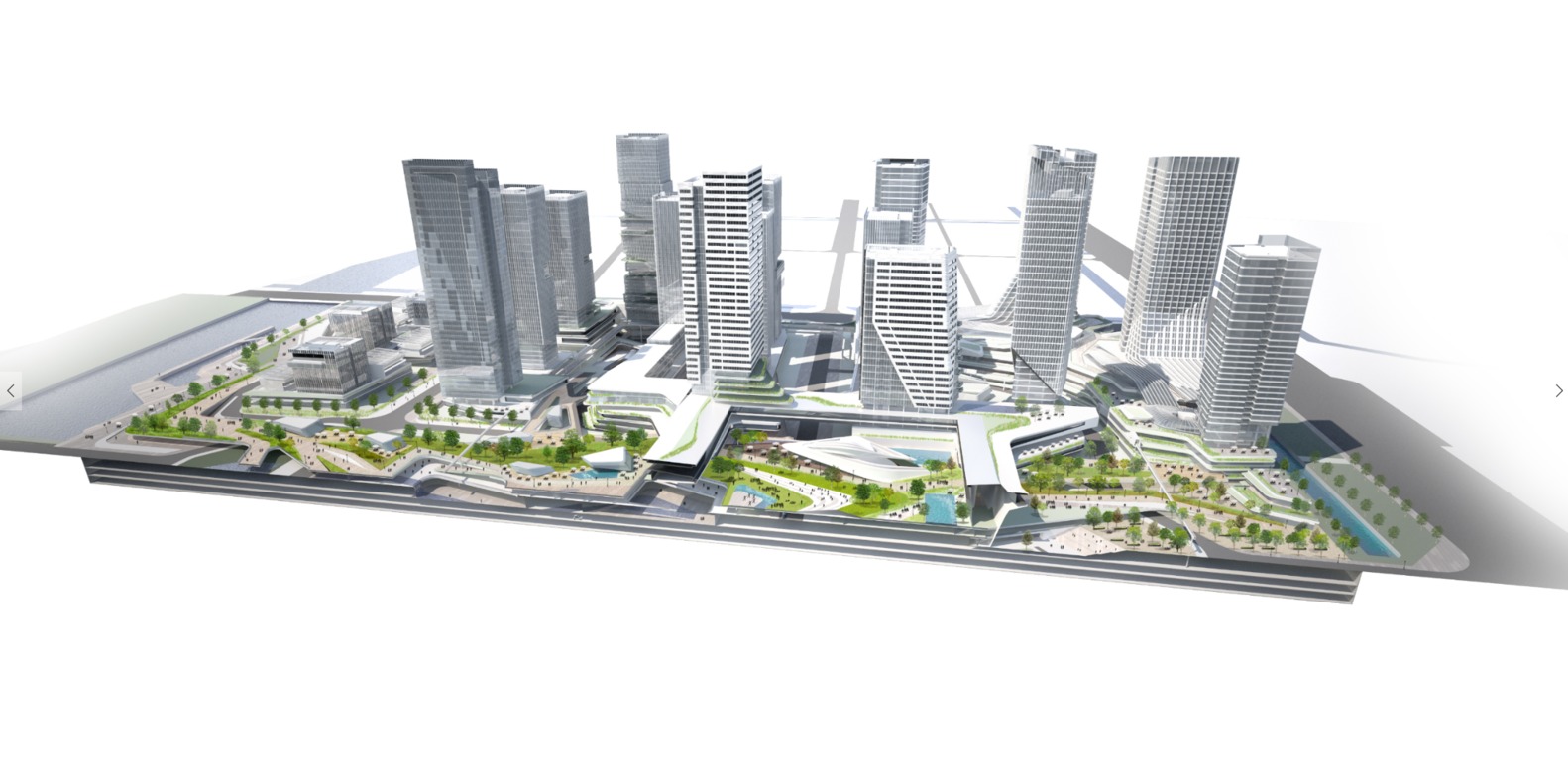 Hengqin Vientiane World International Commercial Complex Design Model