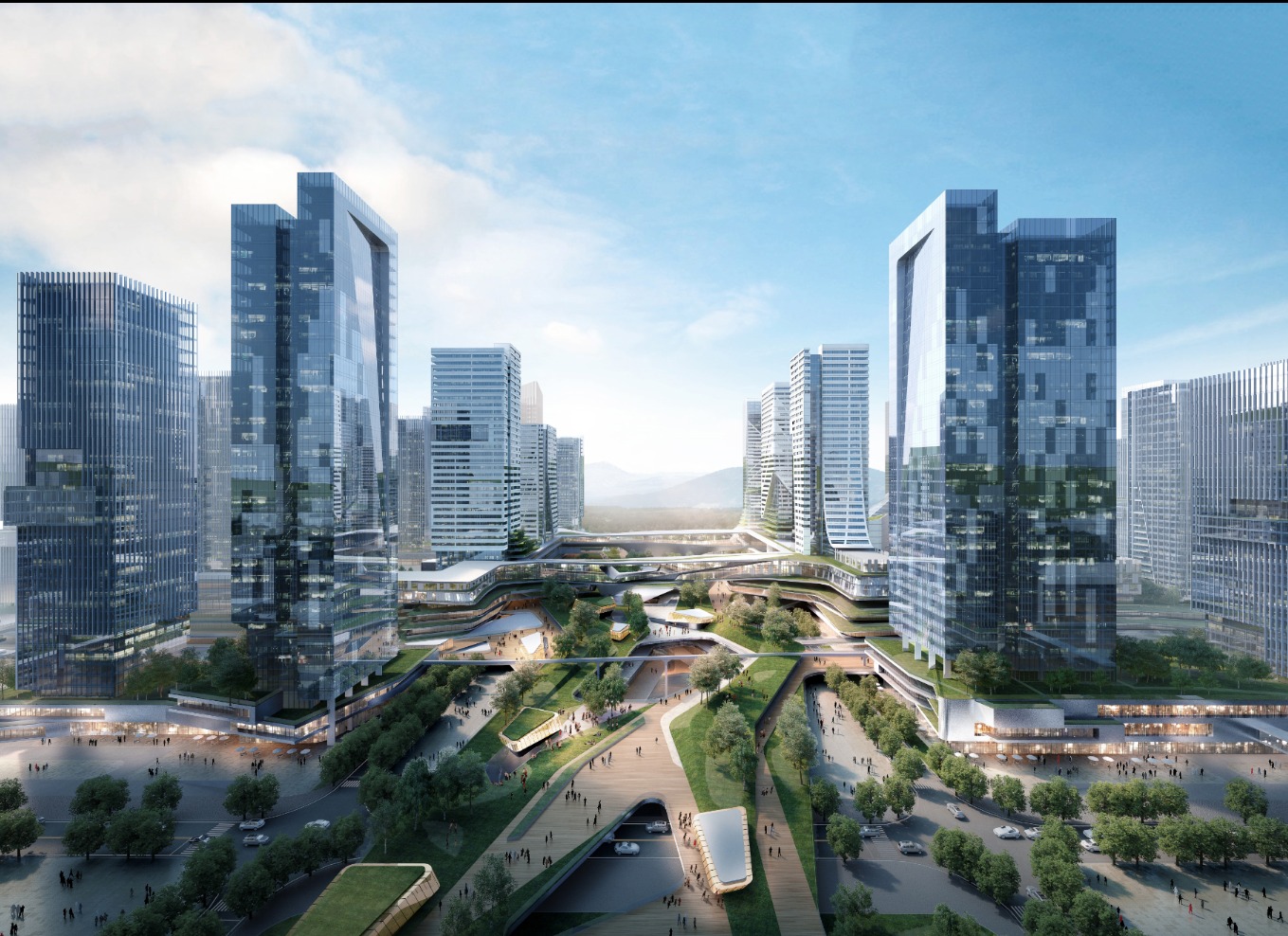 The exterior planning and design of the Hengqin Vientiane World International Commercial Complex