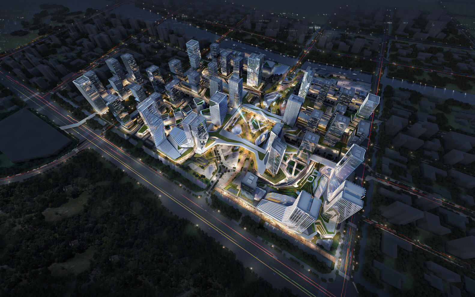 AM|Hengqin Vientiane World International Commercial Complex Architectural Landscape Planning and Design