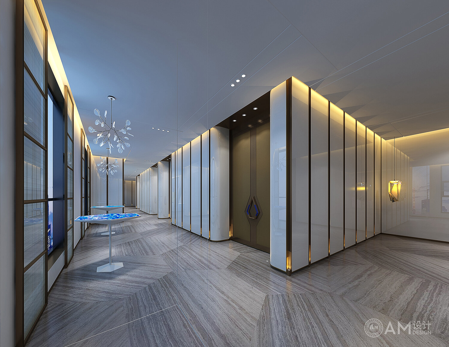 AM DESIGN | Corridor design of Jinpan hotel in Xi'an