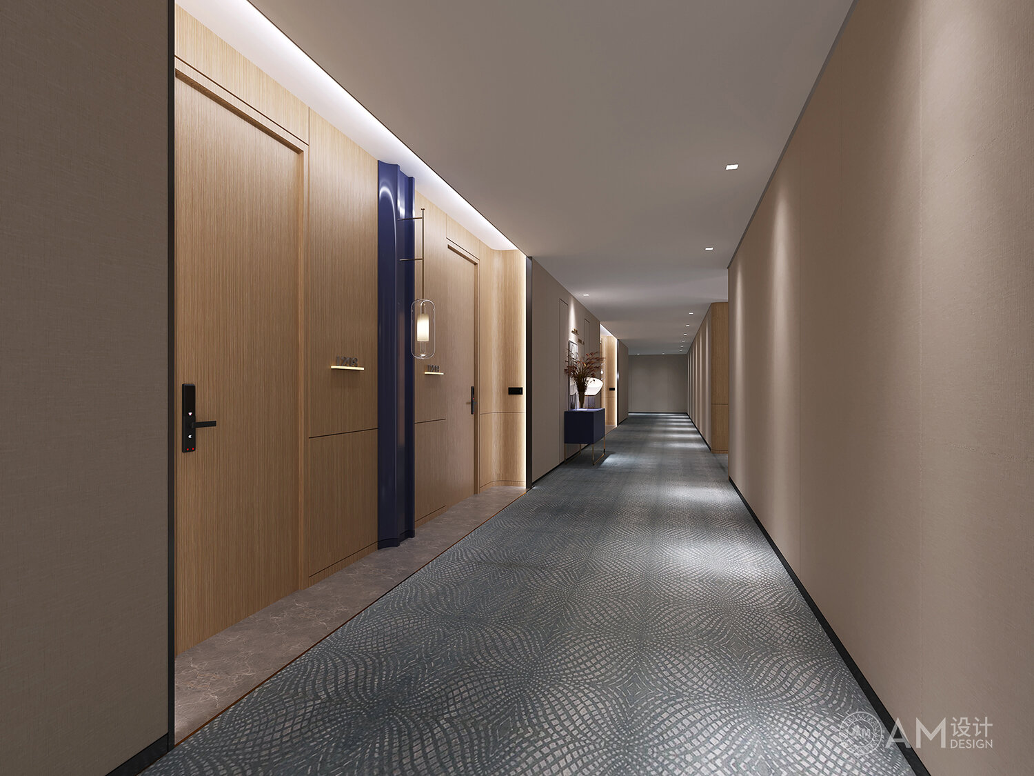 AM|Yuelai Hotel Corridor Design