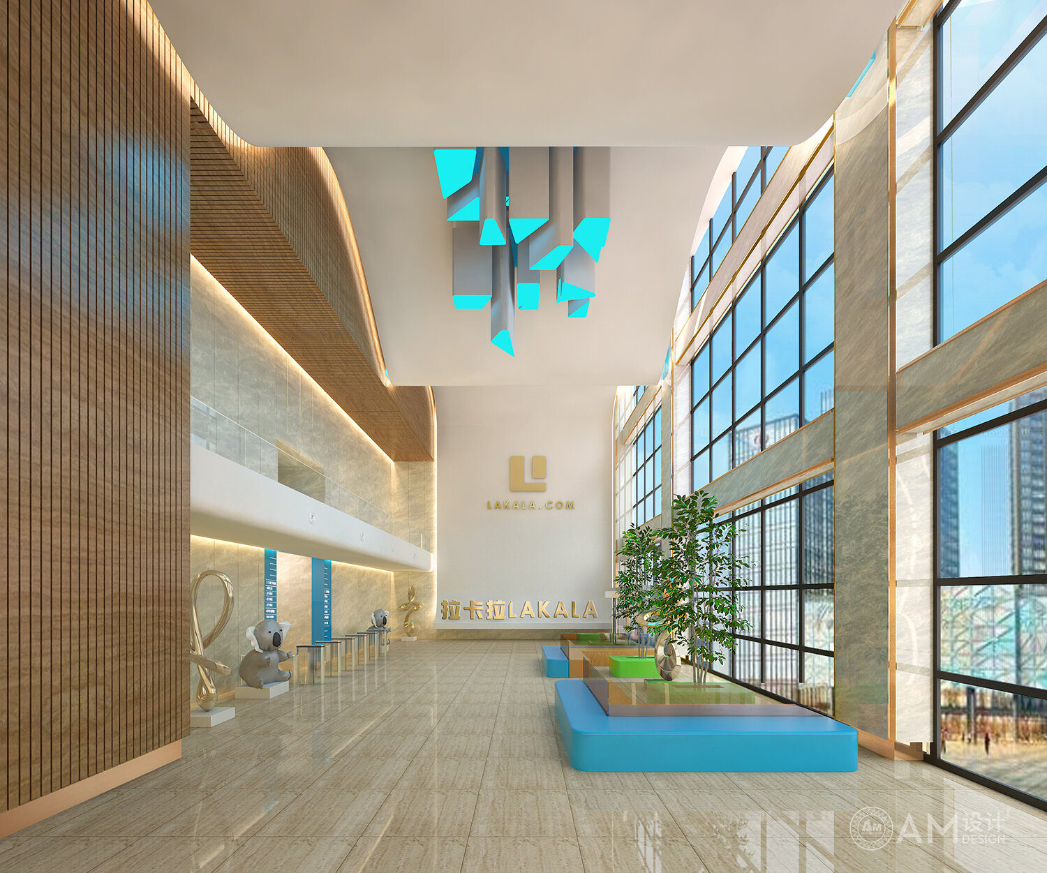 AM|Lakara Holding Group Office Building Design_Lobby
