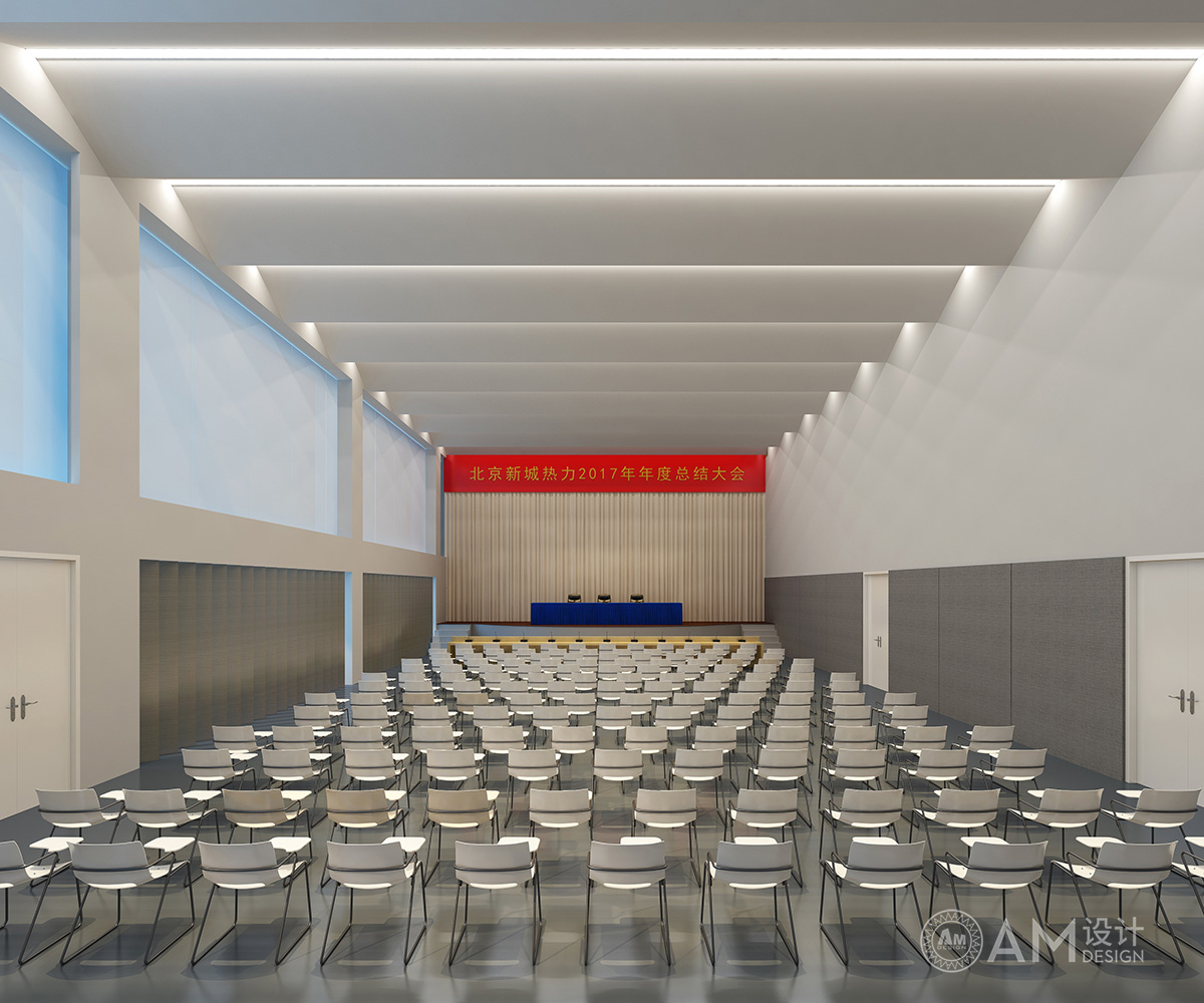 AM DESIGN | Design of Training Room for Thermal Office Building in Tongzhou New City, Beijing