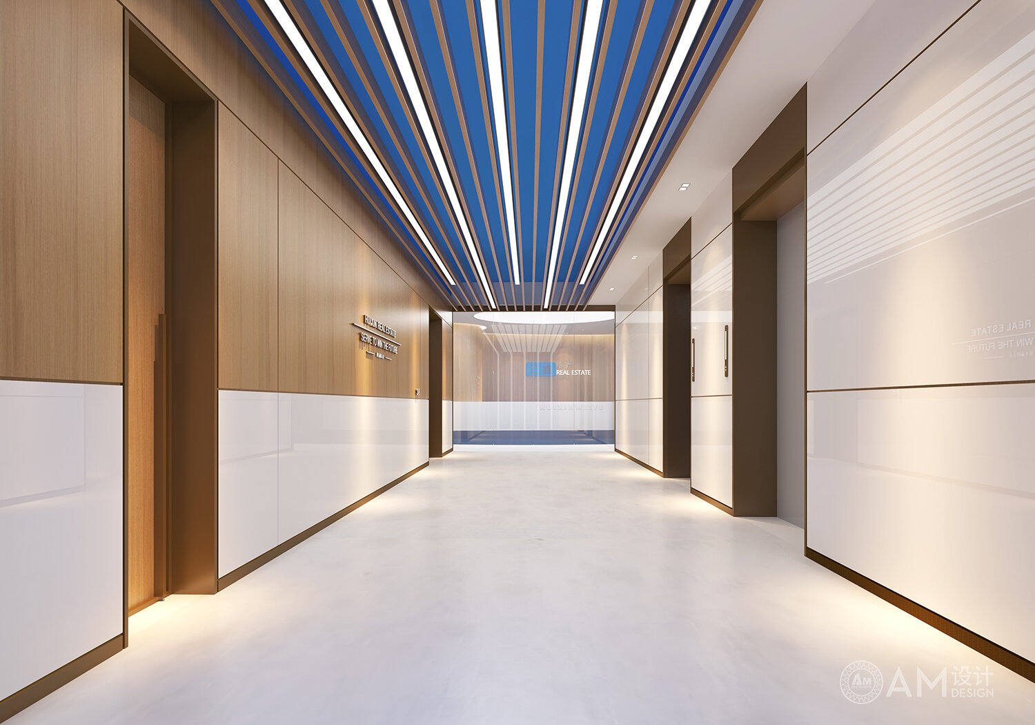 AM|Elevator Hall Design of Huixin Real Estate Company