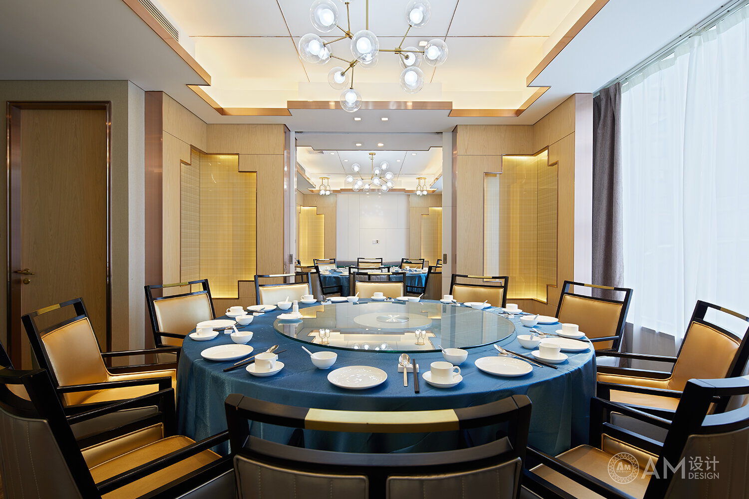 AM | Jinpan Hotel Shu Restaurant Private Room Design