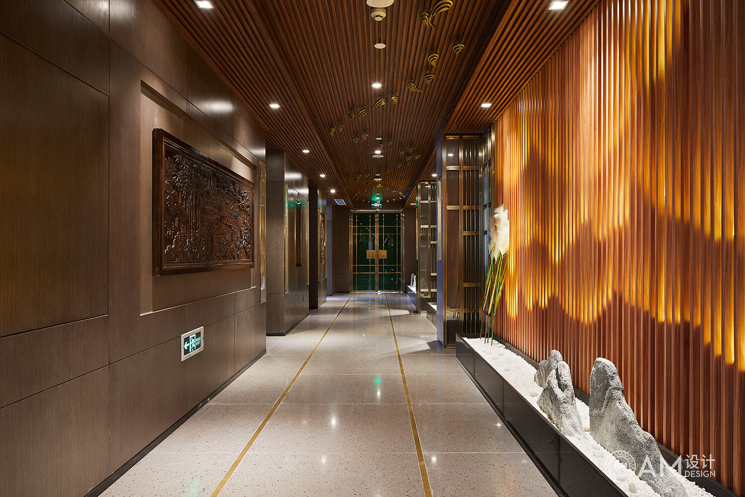AM | Jinpan Hotel Shu Restaurant Corridor Design