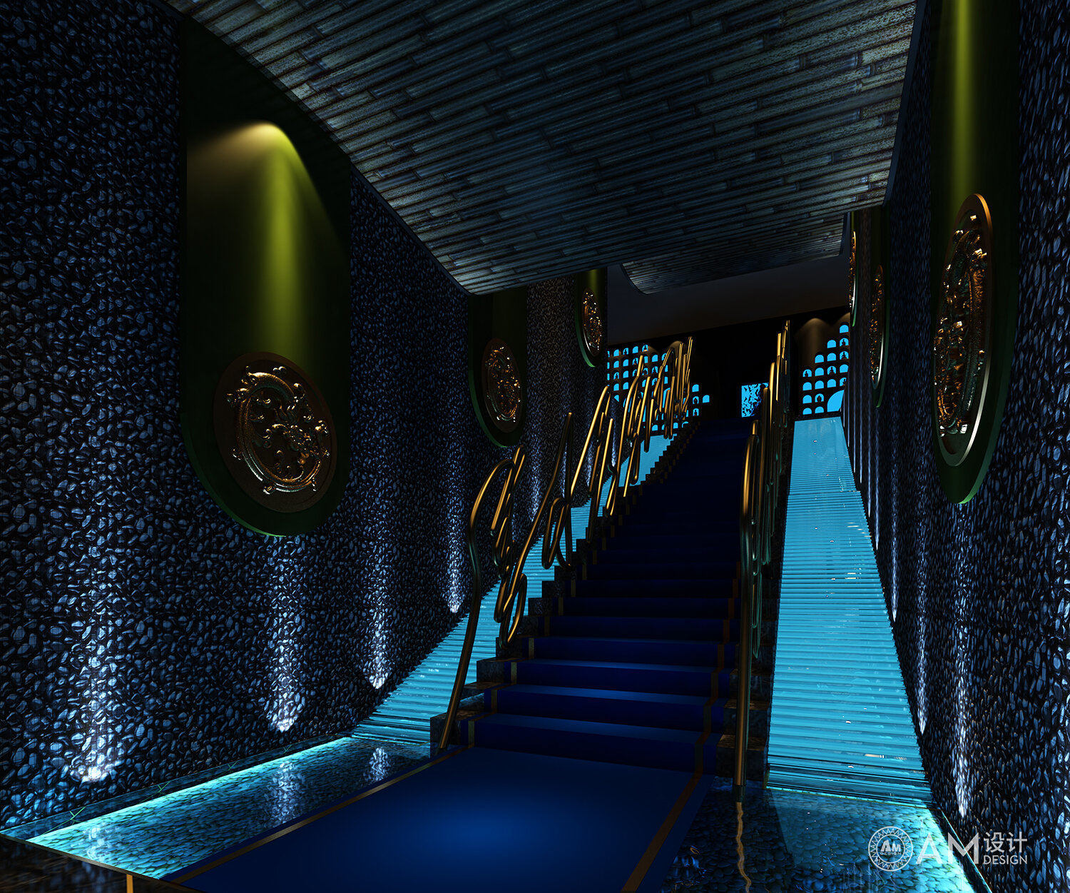 AM | Ziyihui Club Design_Stairs