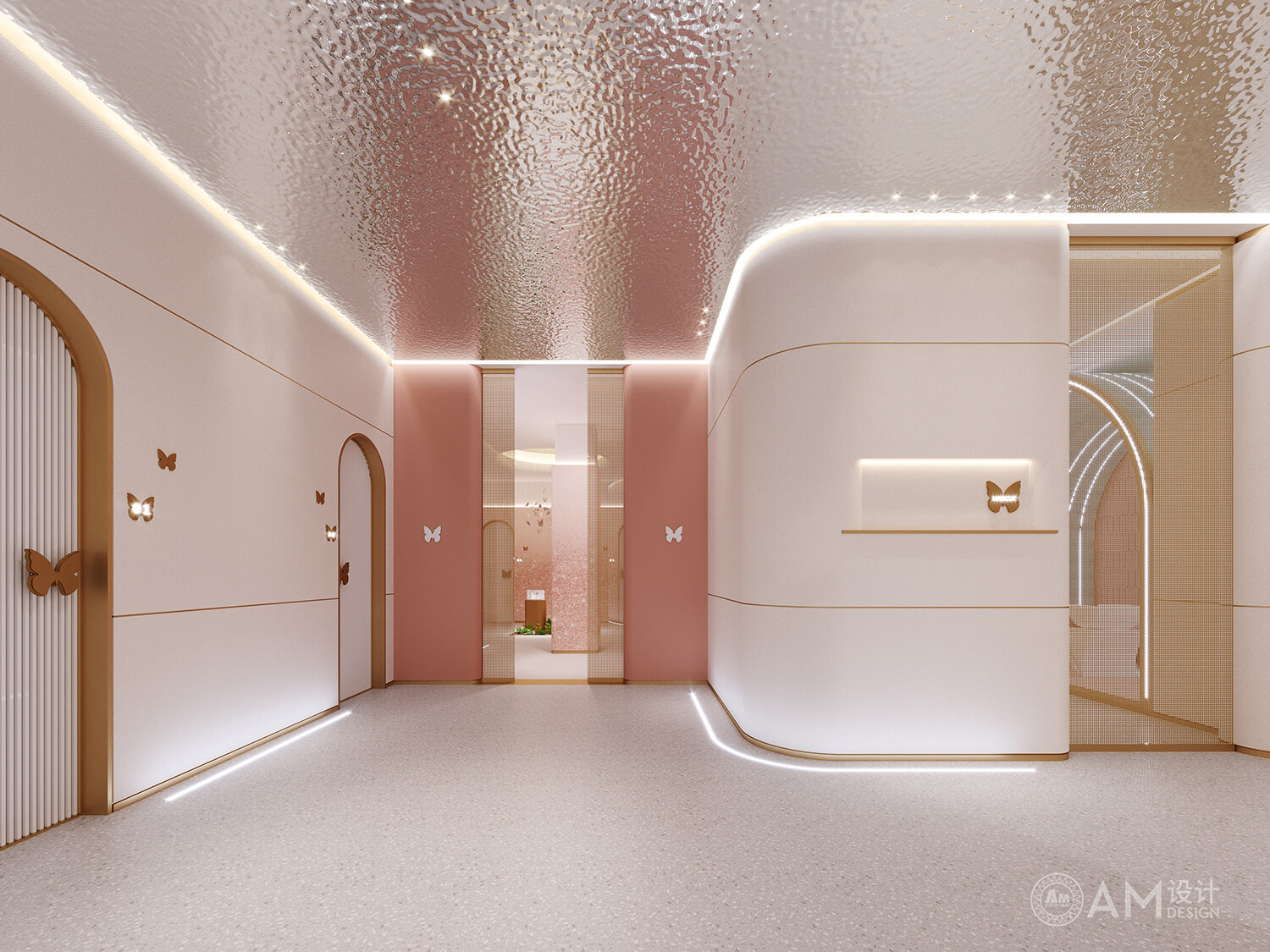 AM | Antisen Beauty Academy Design_Corridor