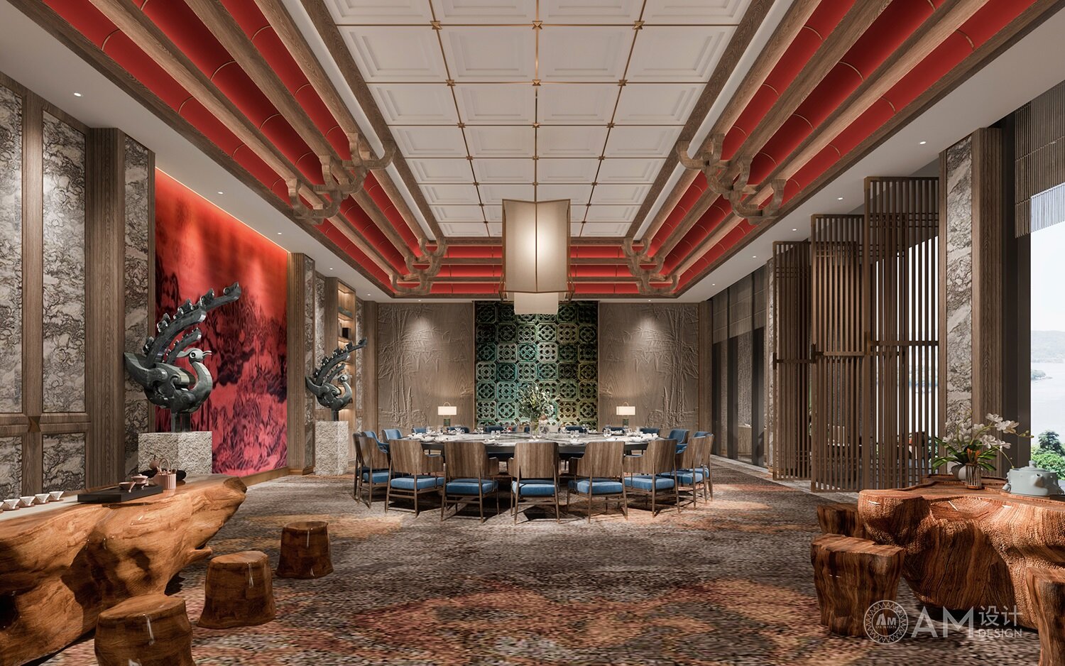 AM DESIGN | Design of luxury private rooms in Nanhu Resort