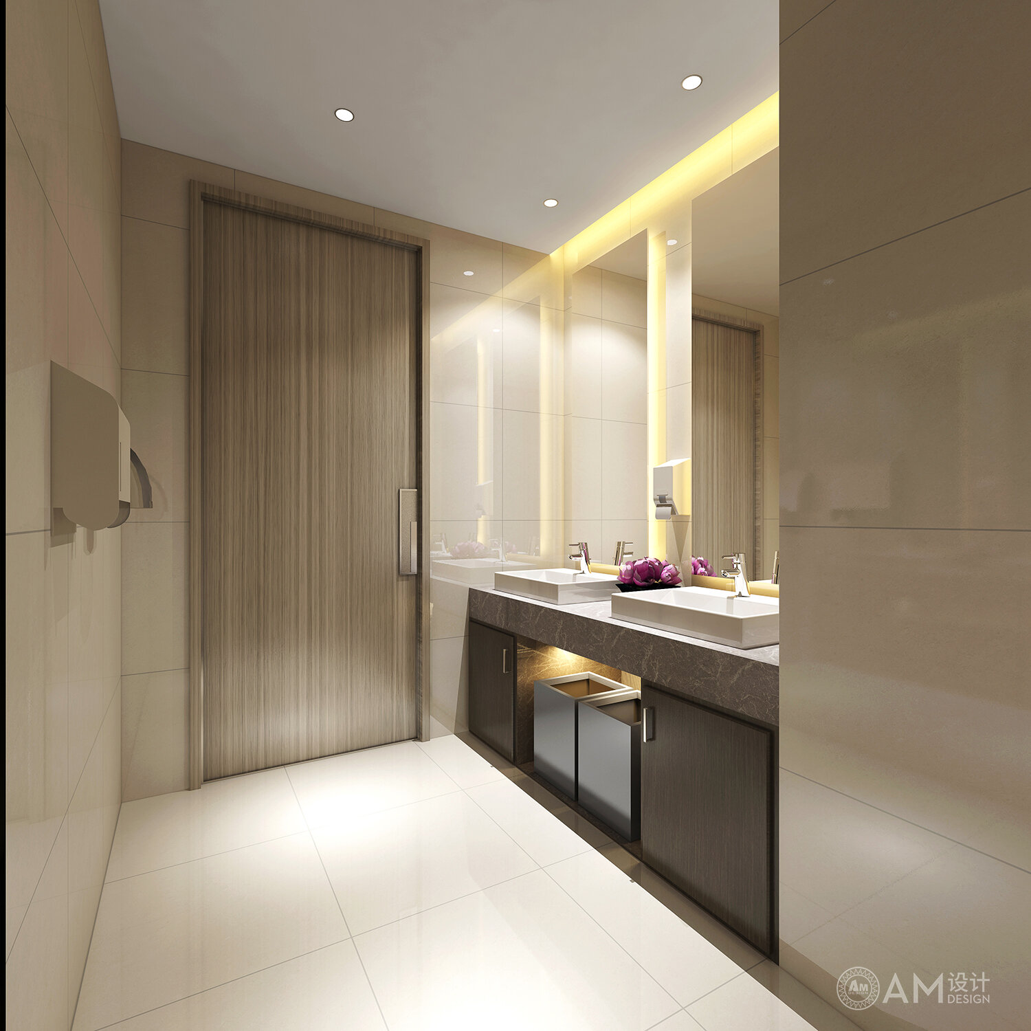 AM | Toilet design for headquarters of AlSi Refrigeration Technology Co., Ltd