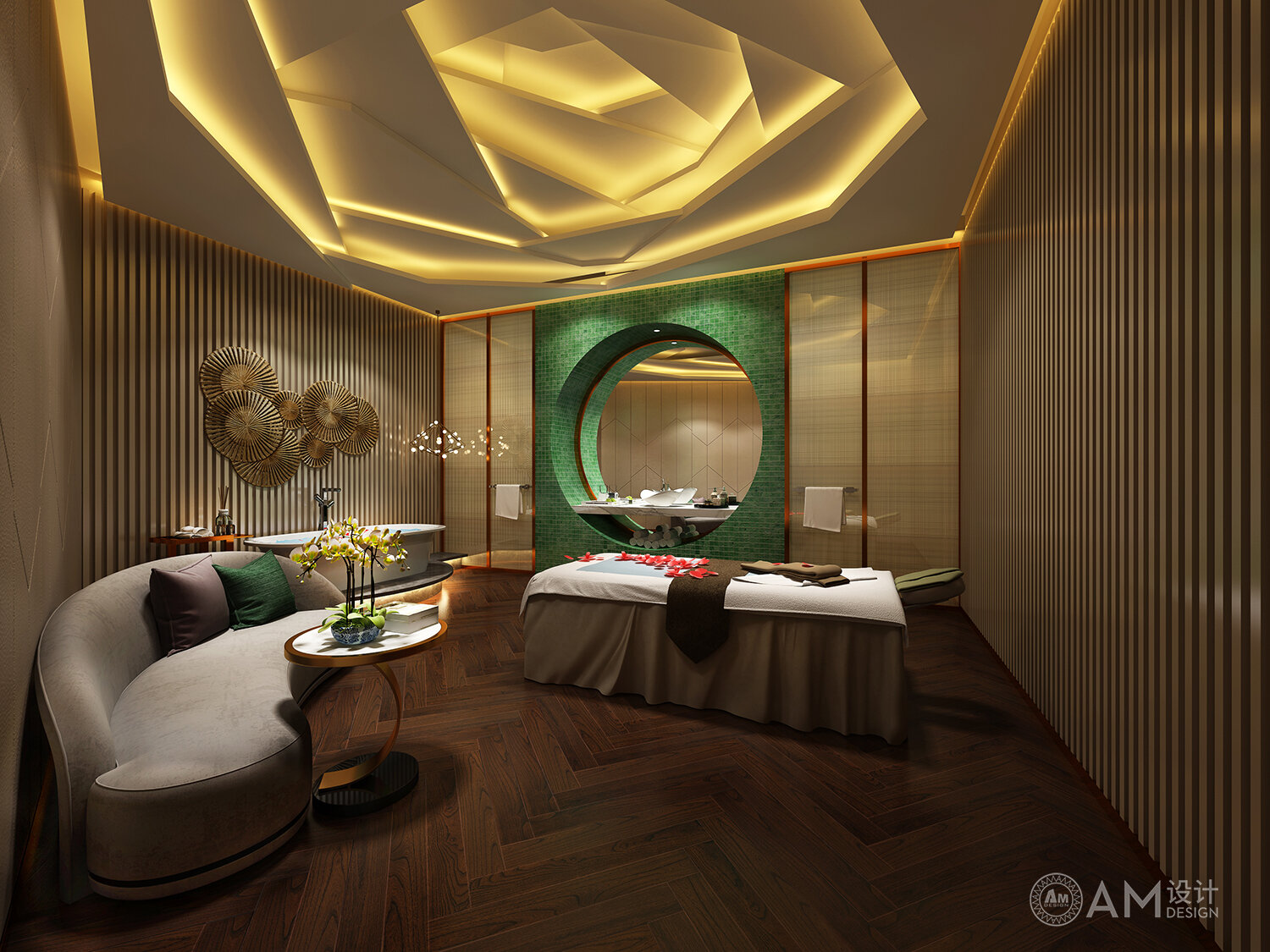 AM | Spa room design of Tianjun No.7 Top Spa Club