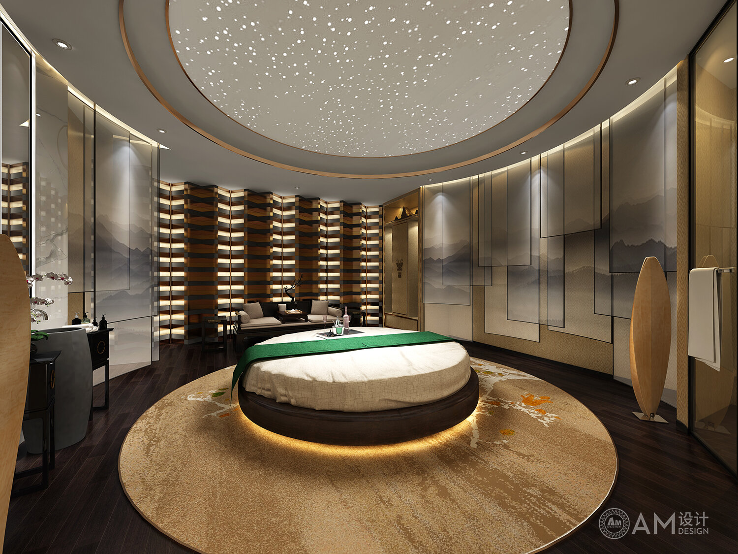 AM | Spa room design of Tianjun No.7 Top Spa Club