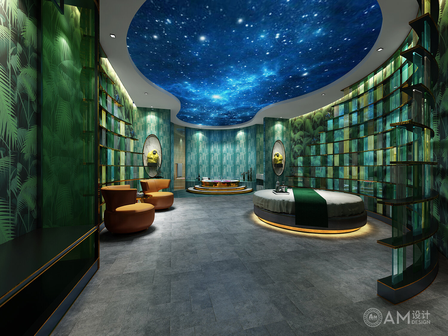 AM | Spa room design of Tianjun No.7 Top Spa Club