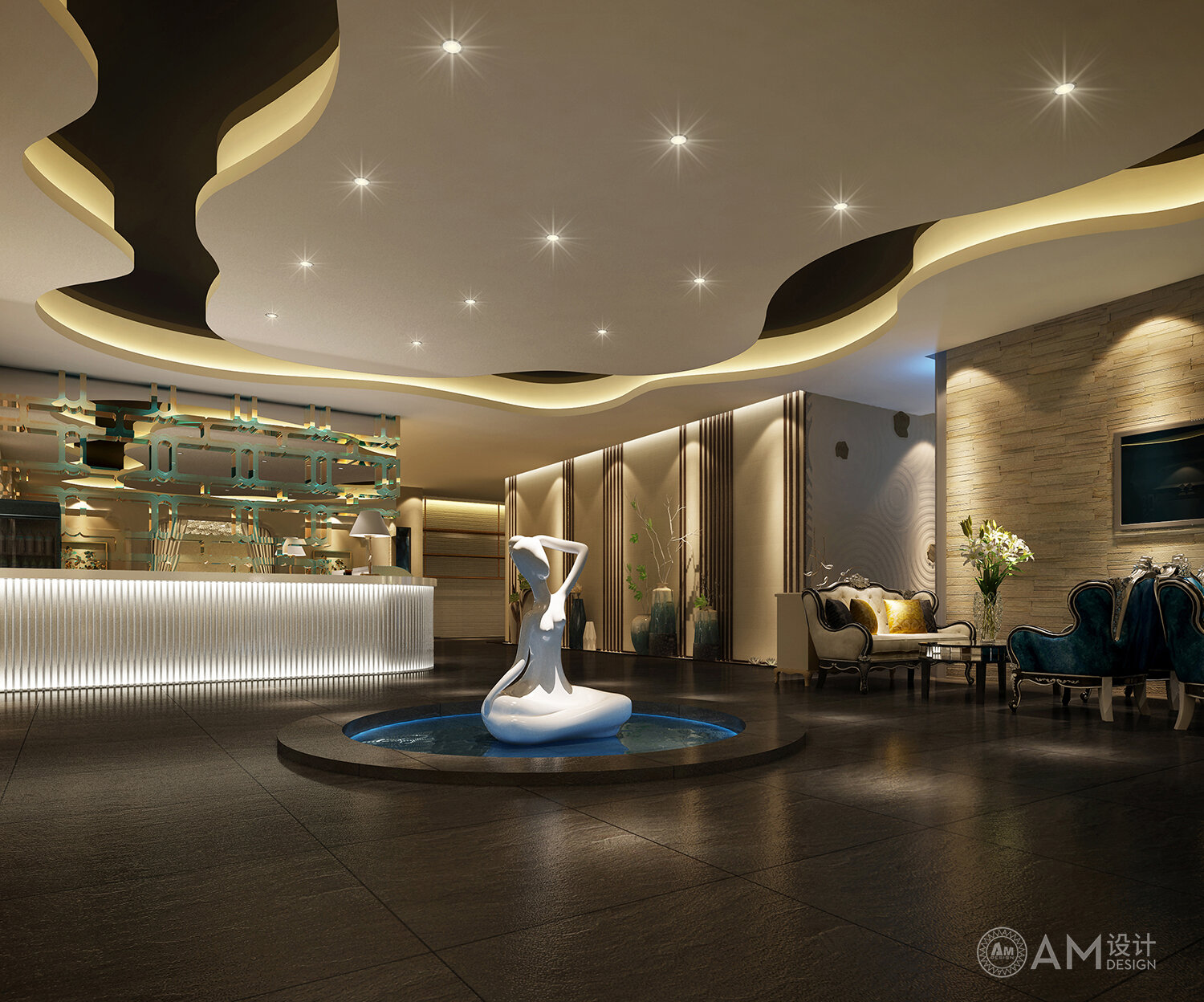 AM | Design of huajiantang high temperature Yoga Club