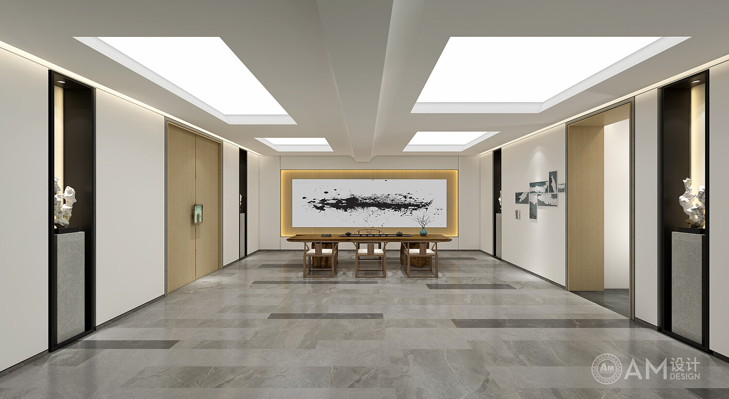 AM DESIGN | Design of private club Hall of Friendship Hotel
