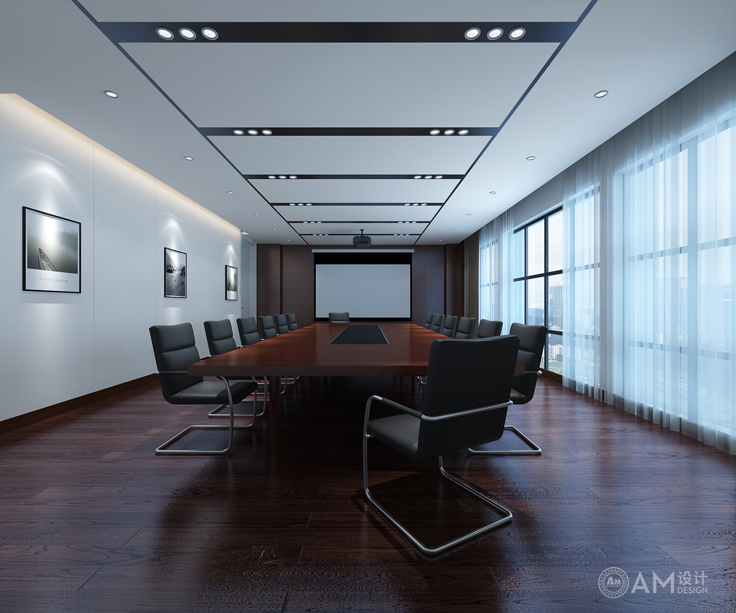 AM DESIGN | Meeting room design of Beijing Tongzhou Xincheng Thermal Power Group Building