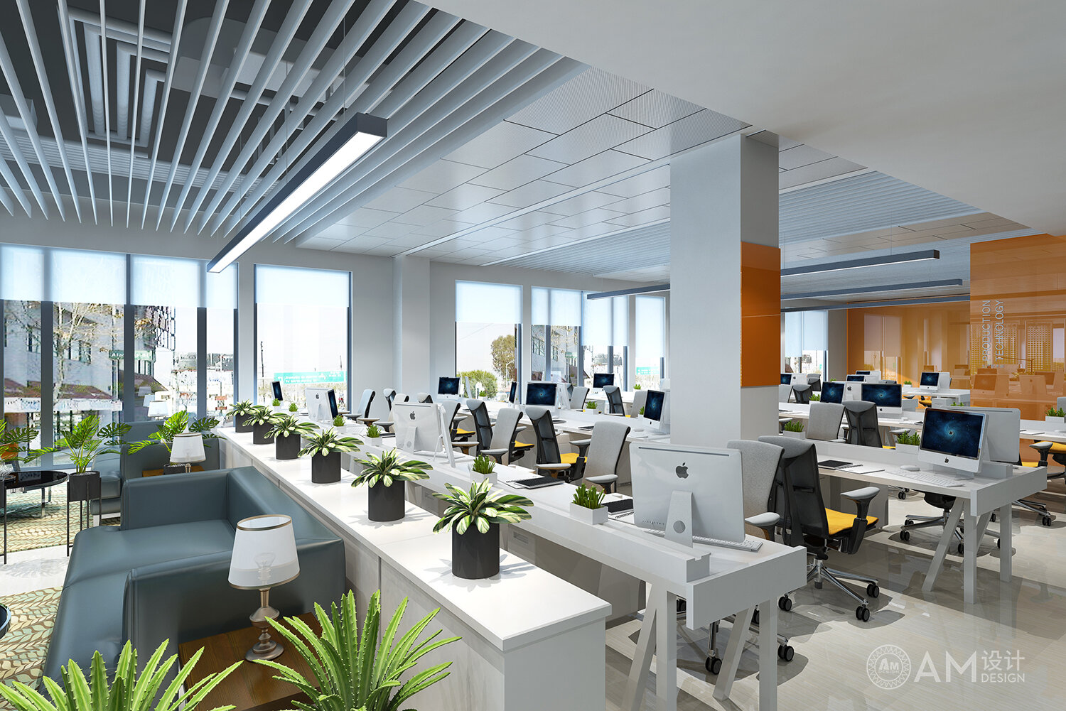 AM DESIGN | Office area design of Beijing Tongzhou new town Thermal Power Group Building