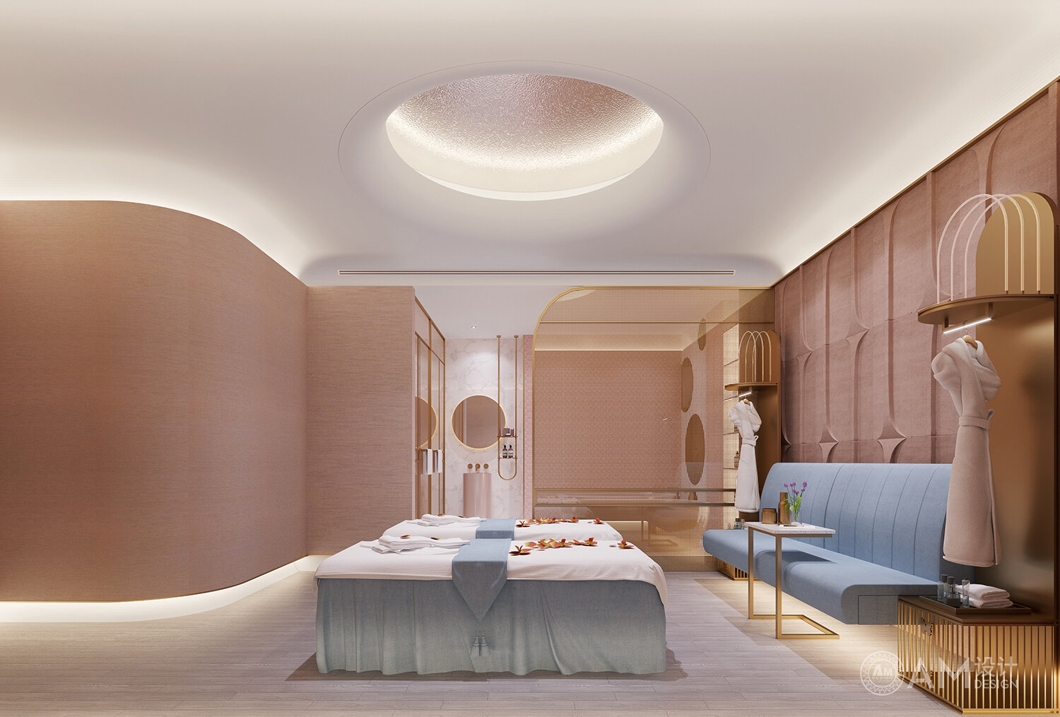 AM DESIGN | Design of VIP beauty salon of Beijing andisen Beauty Club