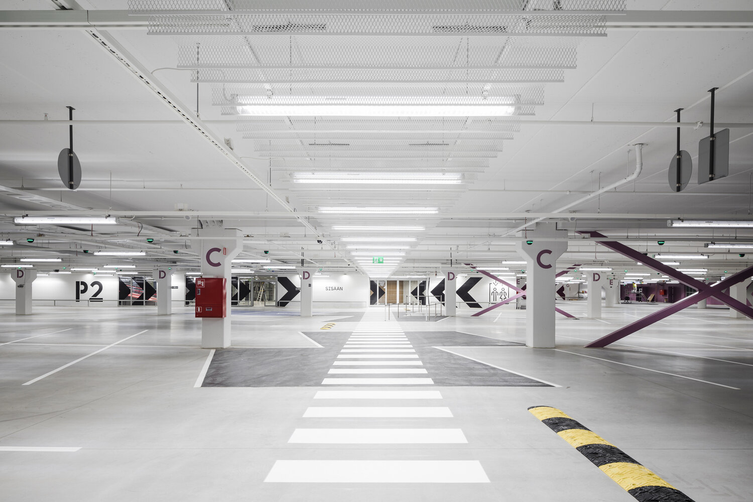 AM DESIGN | Commercial Complex Underground Parking Lot Design