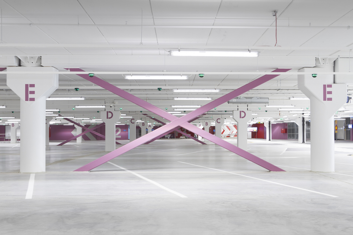 AM DESIGN | Underground parking space design of commercial complex