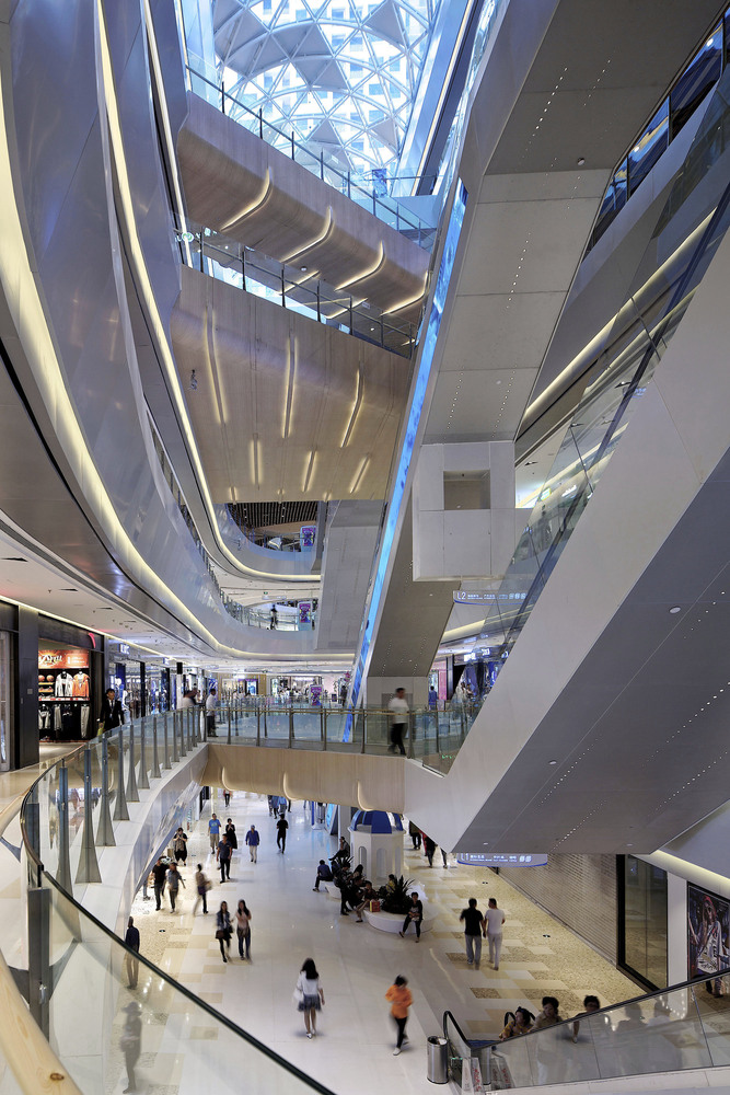 Aegean Shopping Park Corridor & Elevator Design