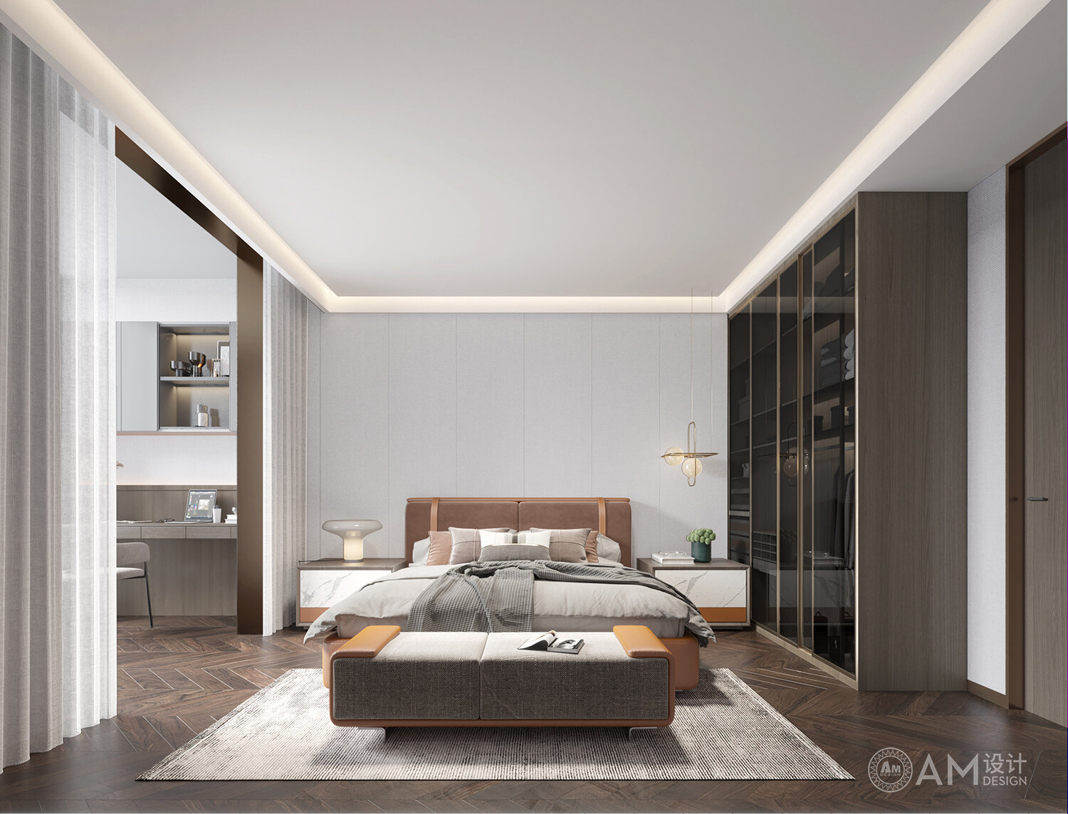 AM DESIGN | Shangluo Mansion Guest Room Design, Shaanxi