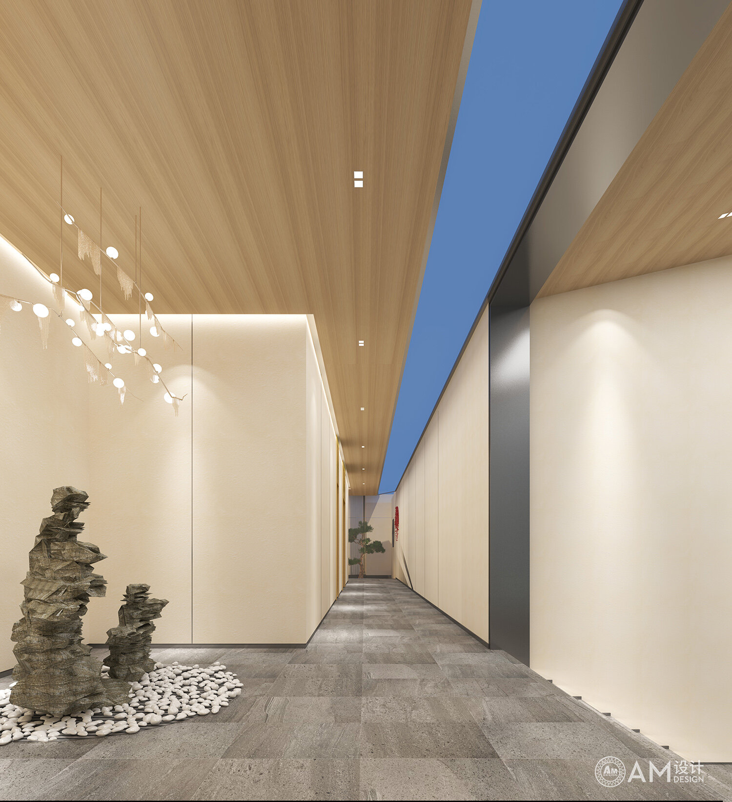 AM DESIGN | Corridor design of Aobei Science and Technology Club