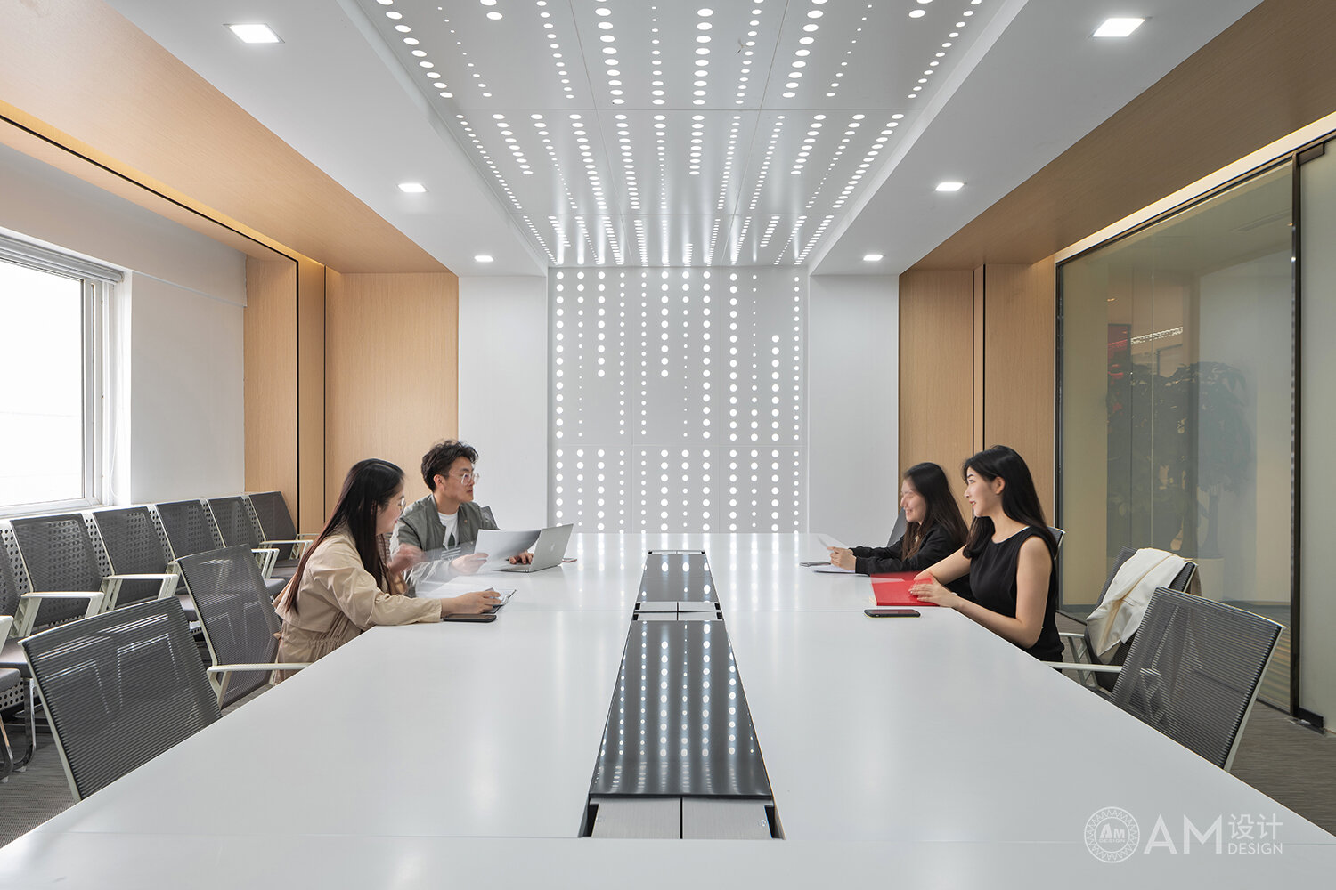 AM DESIGN | Beijing Taihe Music Group Headquarters Conference Room Design