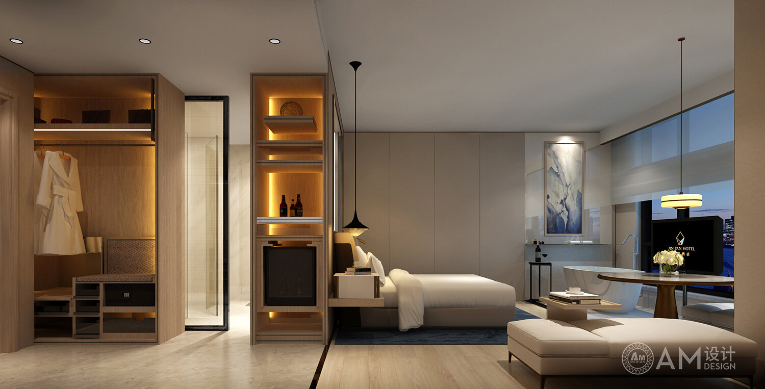 AM DESIGN | Xi'an Jinpan Hotel Guest Room Design