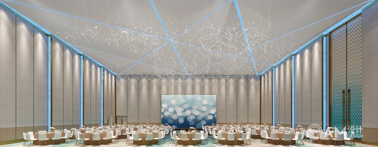 AM DESIGN | Ballroom design of Liaoning Baida Wanmei Hotel