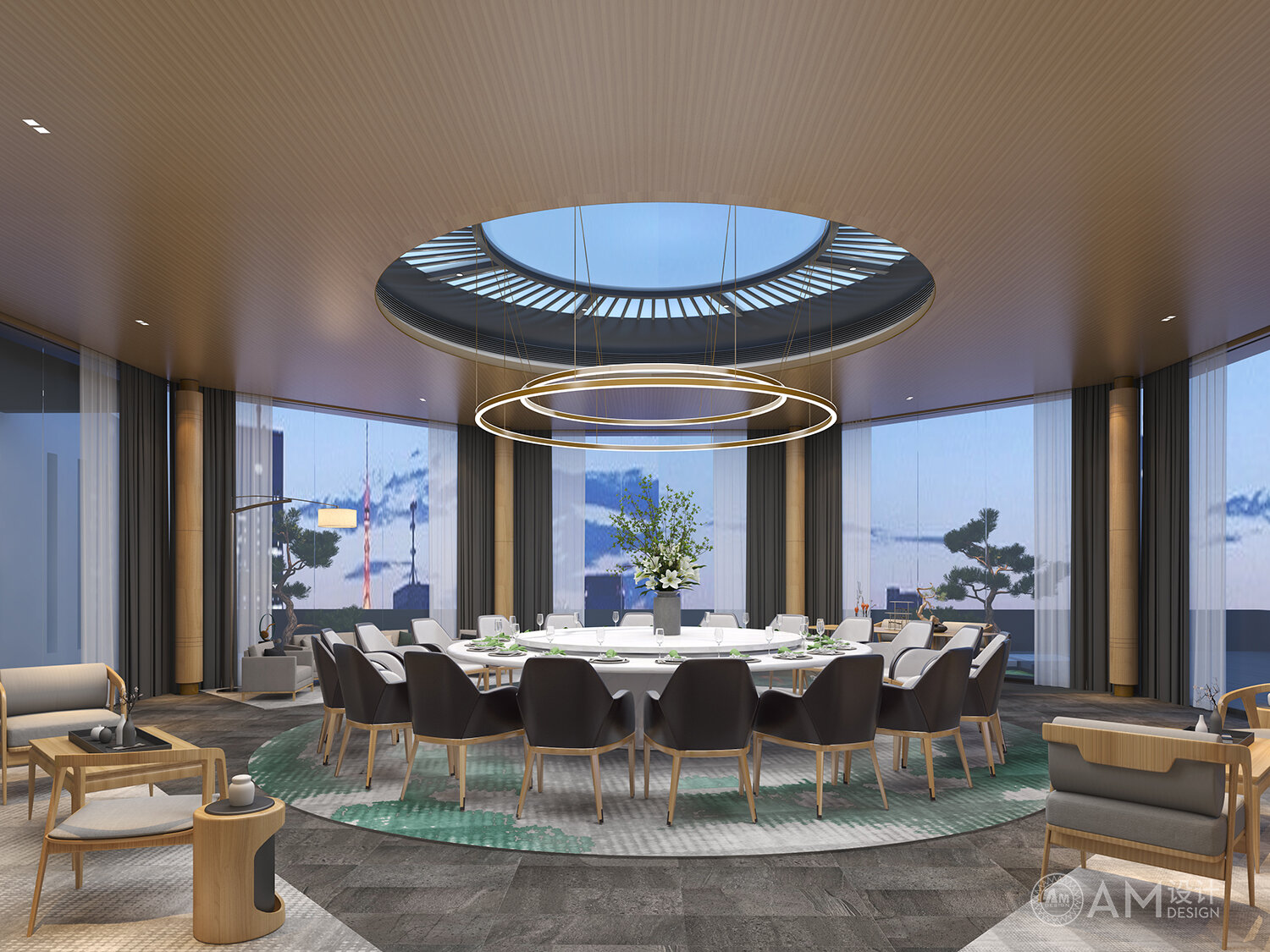 AM DESIGN | Private room design of Beijing Aobei Corporate Club