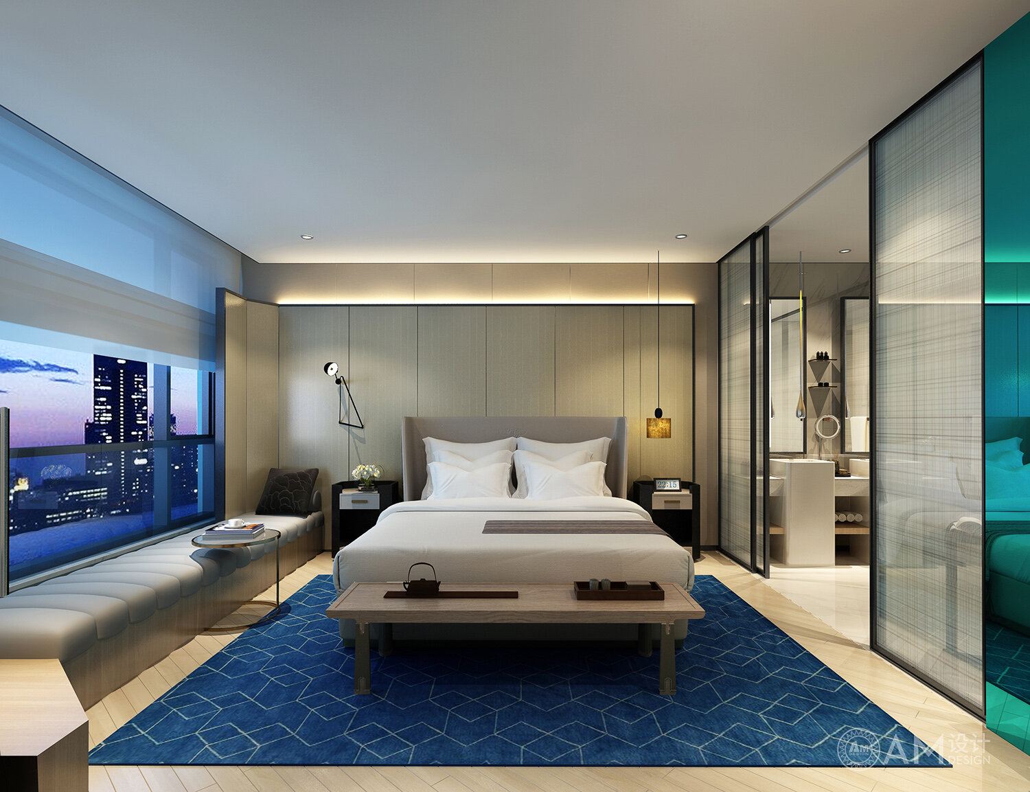 AM DESIGN | Xi'an Jinpan Hotel Guest Room Design